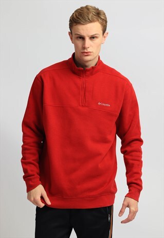 VINTAGE COLUMBIA 1/4 ZIP SWEATSHIRT
