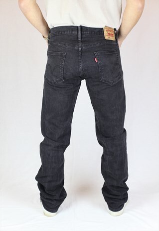 MENS VINTAGE LEVIS 514 JEANS W34 L34 STRAIGHT STRETCH FIT