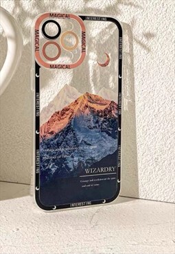 Mountain Clear iPhone Case