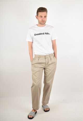 VINTAGE POLO RALPH LAUREN TROUSERS W31 L30 (1873)