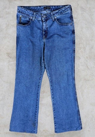 Armani Jeans Indigo Series 005 Bootcut Flared Blue W29 L26