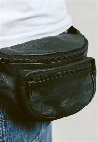 LEATHER BUM BAG