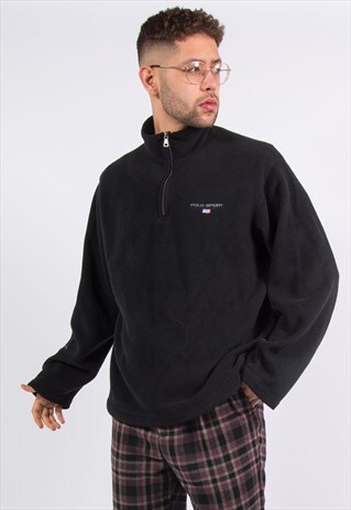 VINTAGE POLO SPORT RALPH LAUREN 1/4 ZIP FLEECE