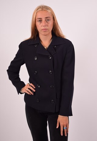 VINTAGE RALPH LAUREN BLAZER JACKET BLACK