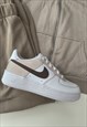 Nike air force 1 cream custom - white sands