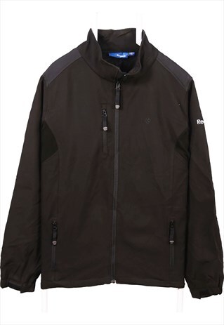 VINTAGE 90'S REEBOK FLEECE JUMPER WATERPROOF FULL ZIP UP