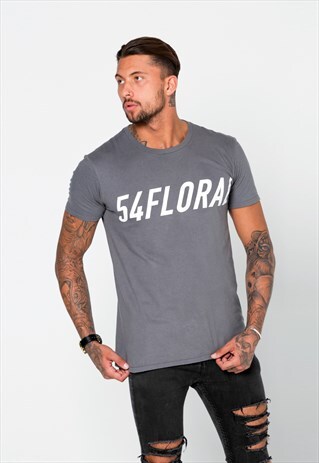 SPEED LOGO T-SHIRT - SMOKE GREY