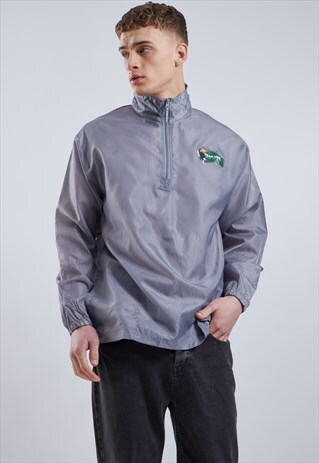 VINTAGE TEAM USA 1/4 ZIP WINDBREAKER JACKET