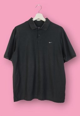 Vintage Nike Polo Golf in Black L