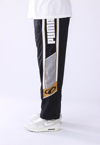 VINTAGE MENS PUMA BIG LOGO MENS TRACK SUIT SPORT PANTS