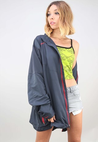 RETRO OVERSIZED NIKE WINDBREAKER JACKET