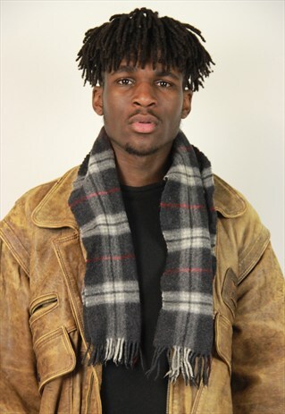 VINTAGE TARTAN SCARF