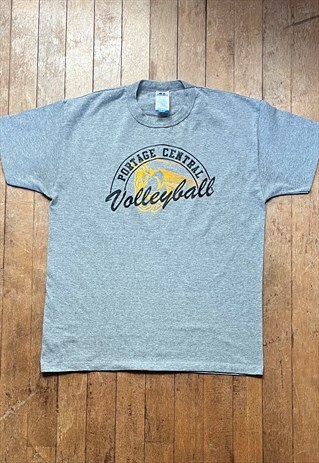 RUSSELL ATHLETIC GREY T - SHIRT 