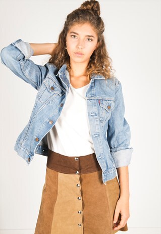 VINTAGE 80S LEVIS DENIM JACKET/ R608