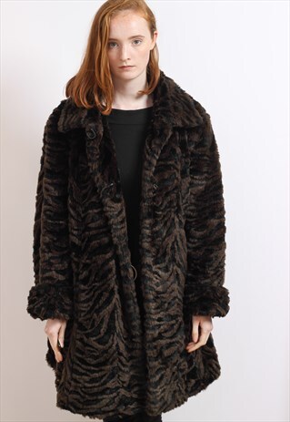 VINTAGE FAUX FUR JACKET