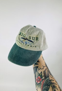 Vintage 90s big sur california Embroidered hat cap