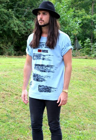 VINTAGE 90S DIESEL T-SHIRT LARGE/XL - RETRO