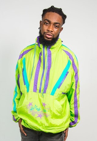 VINTAGE 90S WINDBREAKER SHELL JACKET