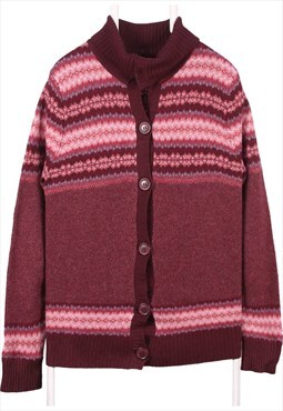 Vintage 90's L.L.Bean Jumper / Sweater Lambswool Button Up