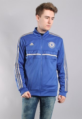 VINTAGE ADIDAS CHELSEA FOOTBALL TRACK JACKET
