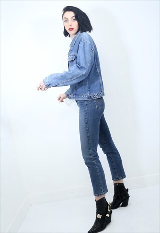 TRUCKER STYLE DENIM JACKET