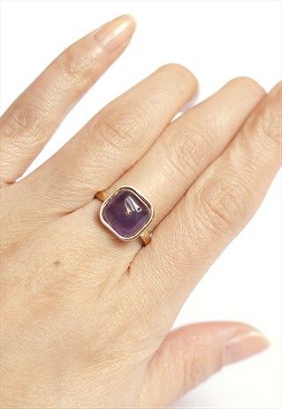 DEEP PURPLE GOLDEN RING