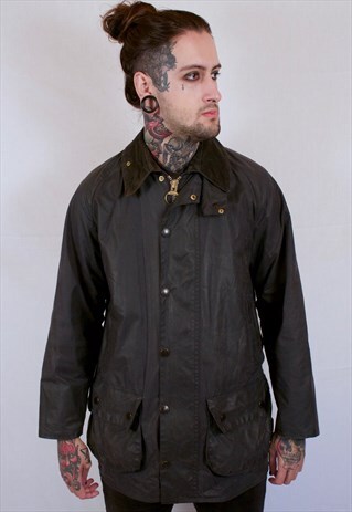 VINTAGE BARBOUR BEAUFORT WAXED JACKET