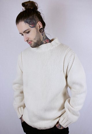 VINTAGE STONE ISLAND LANA WOOL JUMPER