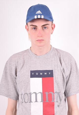 ADIDAS MENS VINTAGE CAP ONE SIZE BLUE 90S