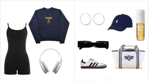 Sporty moodboard