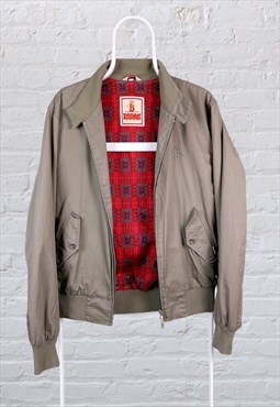 Vintage Baracuta G9 Harrington Jacket Tartan Check Green M