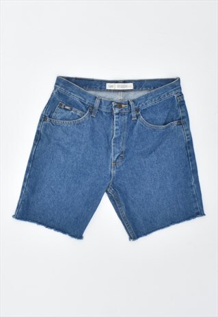 VINTAGE 90'S LEE DENIM SHORTS BLUE