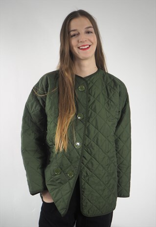 VINTAGE QUILTED ARMY LINER JACKET