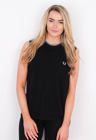 VINTAGE FRED PERRY SLEEVELESS SWEAT CGBTFP001