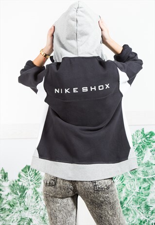 VINTAGE 90S EMBROIDERED NIKE HOODIE / S9864