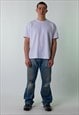 BLUE DENIM 90S G-STAR  CARGO SKATER TROUSERS PANTS JEANS