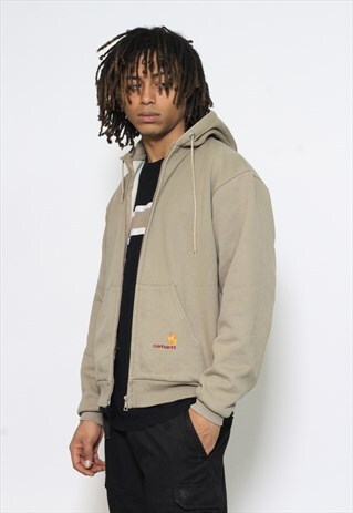 VINTAGE HEAVY ZIP UP CARHARTT HOODIE