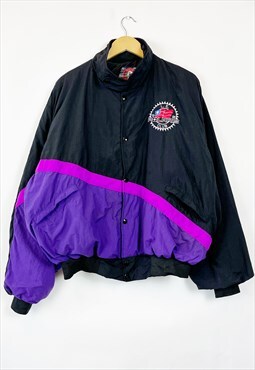 Vintage Colourful Bomber Jacket