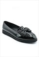 ALPHA EXTRA WIDE FIT SLIP ON LOAFER IN BLACK