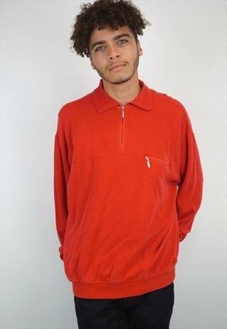 VINTAGE 90'S 1/4 ZIP SWEATSHIRT