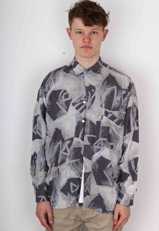 VINTAGE PATTERN SHIRT PTS533