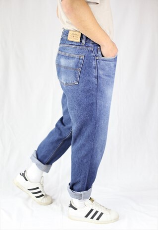 MENS VINTAGE RALPH LAUREN JEANS W34 L30 HERITAGE STRAIGHT