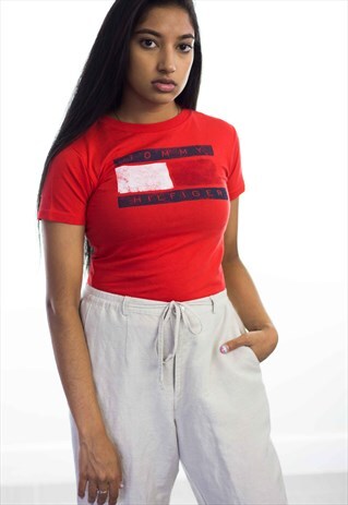 NEW TOMMY HILFIGER T-SHIRT BIG LOGO 90S X 2.5