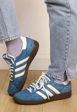VINTAGE ADIDAS SPEZIAL SPECIAL BLUE SUEDE / UK 6.5 / EU 40