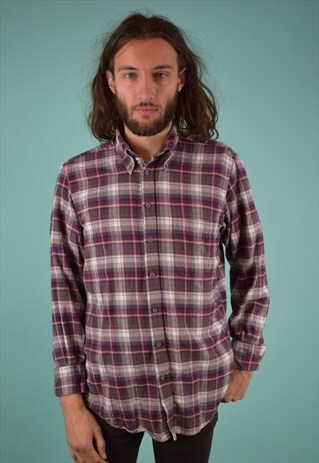 VINTAGE 90'S CHECKED SHIRT