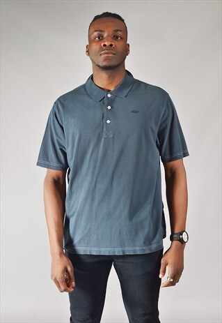VINTAGE LACOSTE POLO SHIRT BLUE