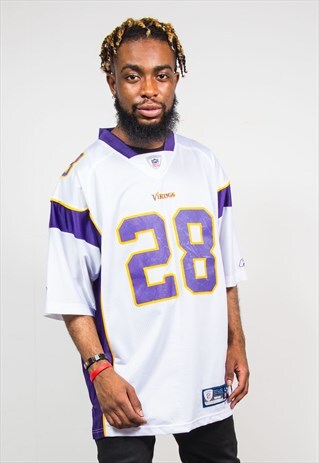 NFL REEBOK MINNESOTA VIKINGS JERSEY AMERICAN FOOTBALL