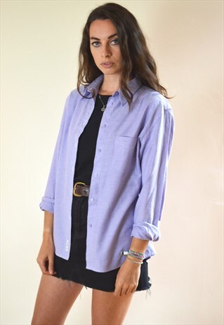 90S VINTAGE BEN SHERMAN PASTEL PURPLE SHIRT