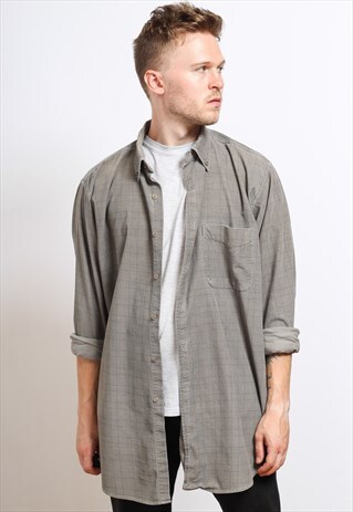 VINTAGE CORDUROY SHIRT GREY