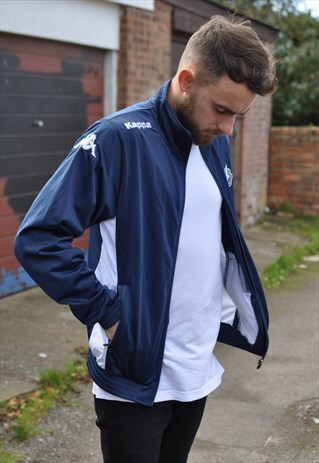 VINTAGE 90'S KAPPA AS MURET FOOTBALL TRACK JACKET